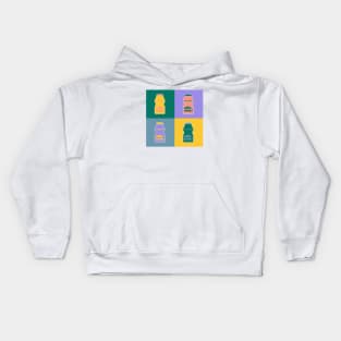 Yakult Pixel Art Retro Kids Hoodie